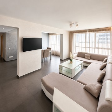 Salon de l'appartement City Center