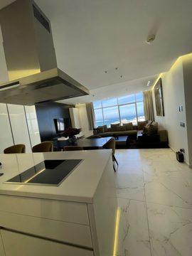 Cuisine de l'appartement Hilton N°1