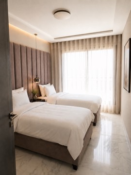 Chambre 1 de l'appartement Mandelson N°47