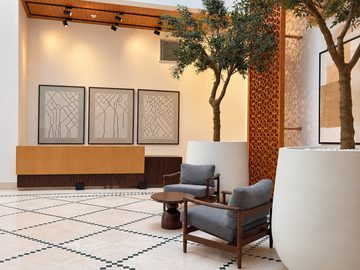 Hall de la résidence Marina